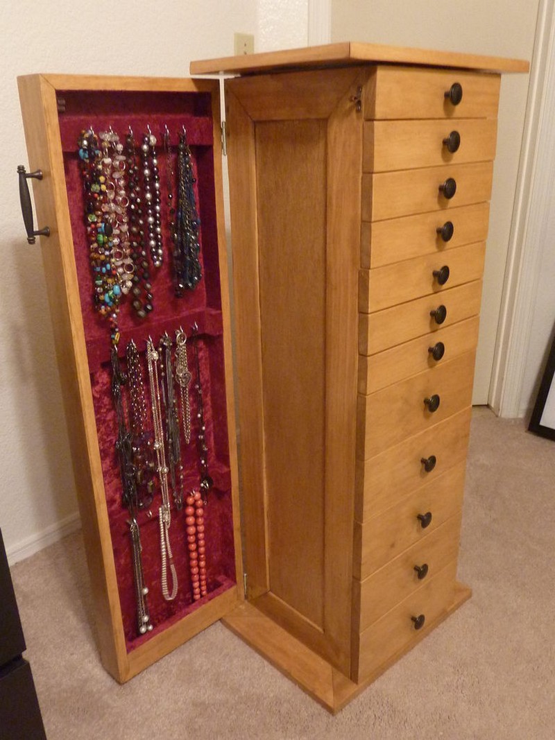 DIY Jewelry Armoire | The Owner-Builder Network