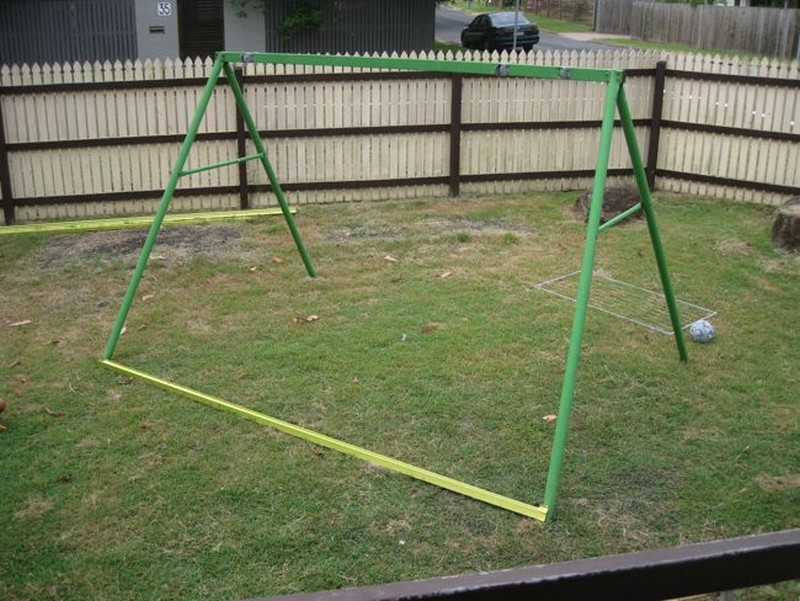 Chicken Co-op Swing Set Frame