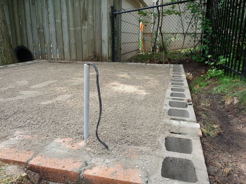 Storage Shed Foundation for Pinterest