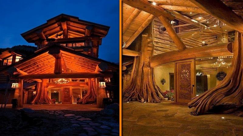 If log homes are ‘your thing’, this home is probably the equivalent of log home heaven.