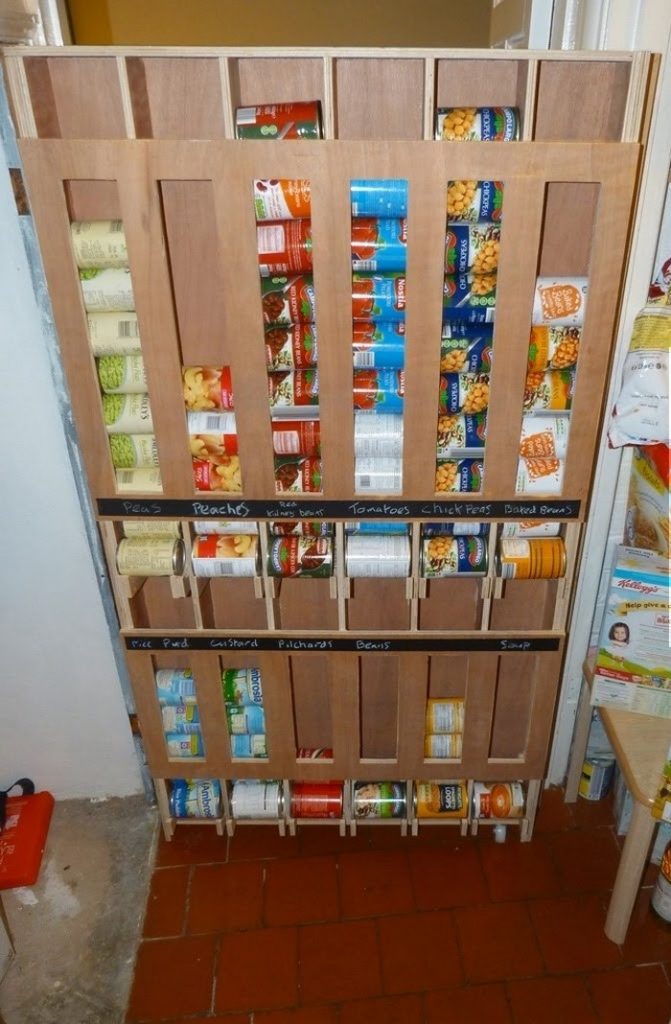 canned dispenser storage build simple pantry diy instructions organization projects theownerbuildernetwork easy racks step start system garage toby amy thanks