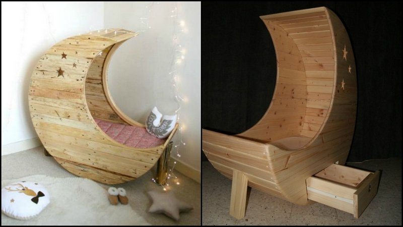 Awesome DIY Moon Shaped Cradle - The Owner-Builder Network