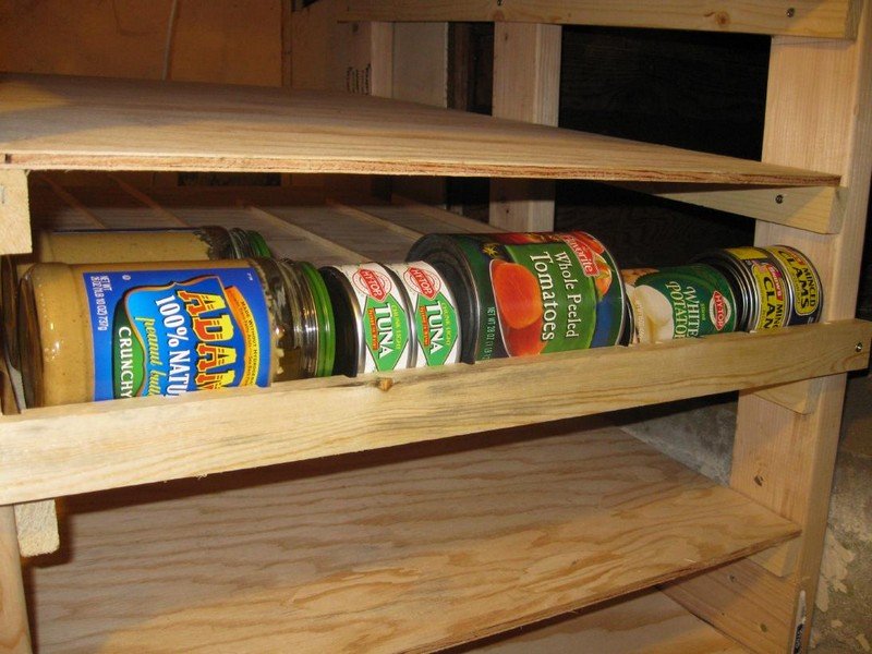 DIY Canned Food Shelf The OwnerBuilder Network