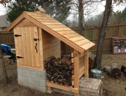 DIY Cedar Smokehouse