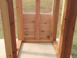 DIY Cedar Smokehouse