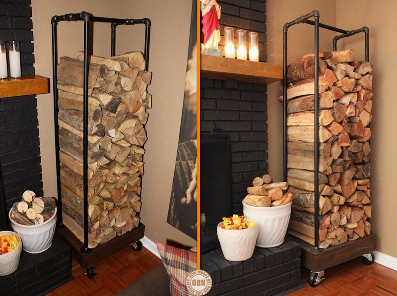 DIY Fire Wood Holder