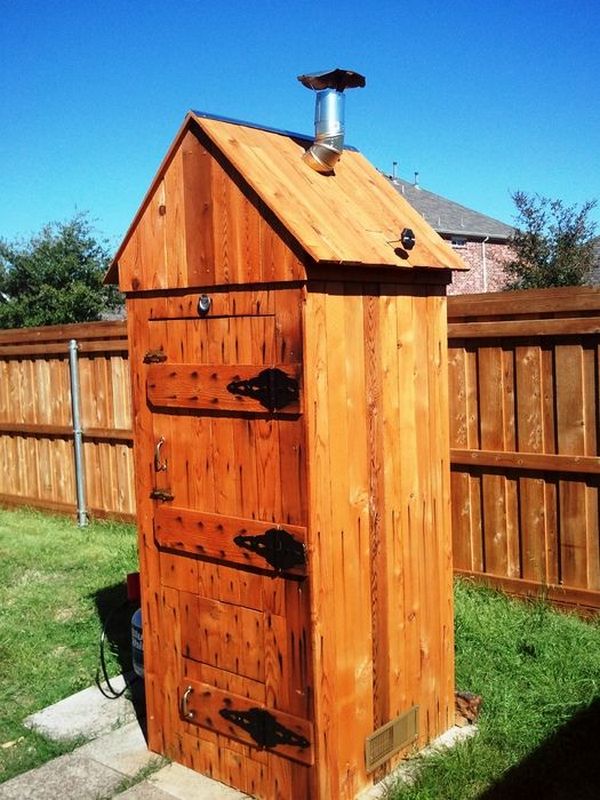 How to build a cedar smokehouse The OwnerBuilder Network