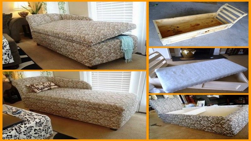 Best DIY Chaise Lounge with 1 Storage The Owner Builder Network