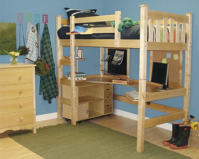 Loft Beds With Desks  The Owner-Builder Network