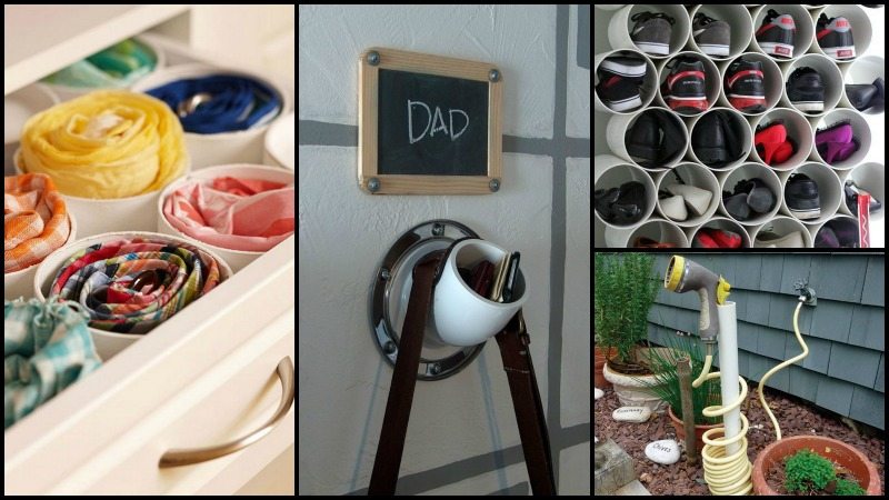 PVC Pipe Organize Home