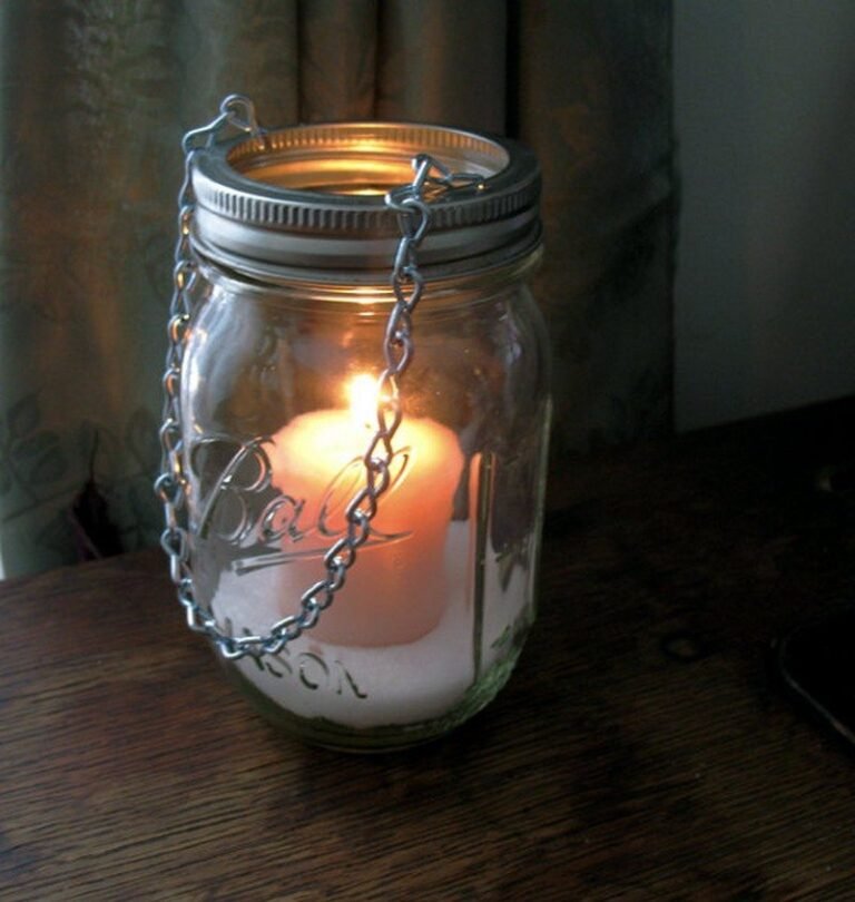 Stunning Diy Mason Jar Lantern The Owner Builder Network