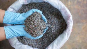 An image of a natural fertilizer sack.