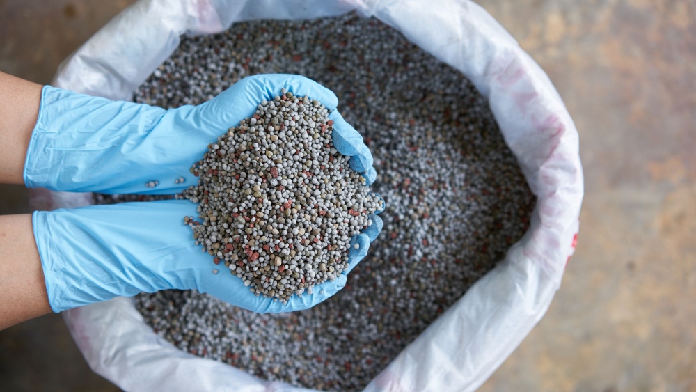An image of a natural fertilizer sack.
