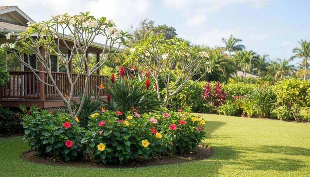 An image of Hawaiian flowers.