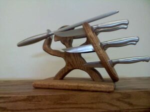 DIY Knife Block