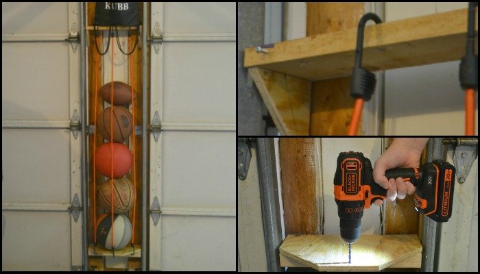 Bungee Cord Ball Storage