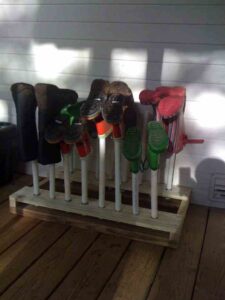 DIY Boot Rack