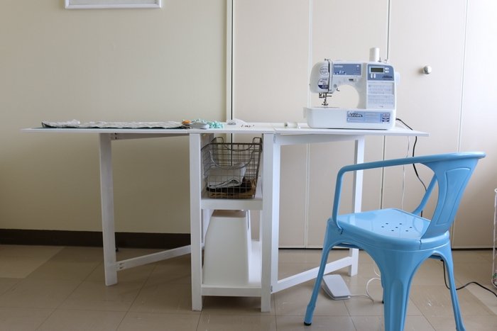 DIY Foldable Craft Table