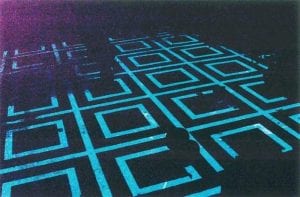 Glow in the dark stepping stones