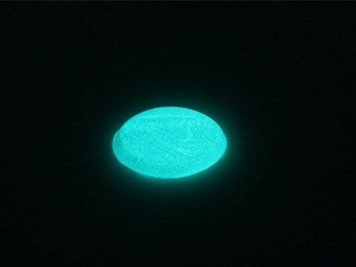 Glow in the dark stepping stones