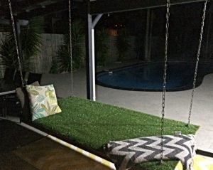 Grass day bed