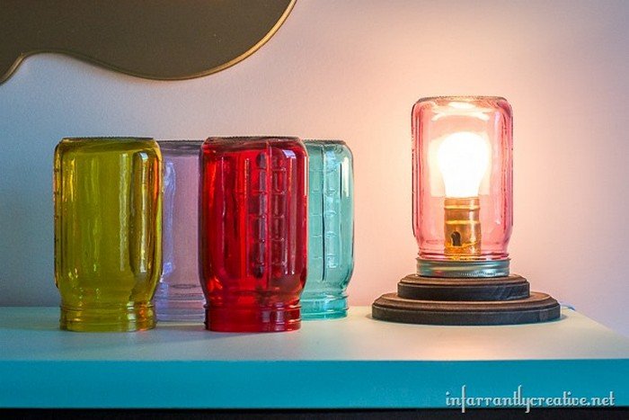 DIY Mason Jar Lamp
