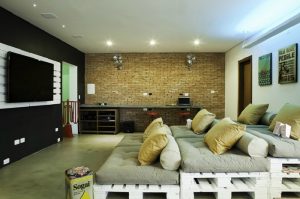 Pallet Home Theater Seating