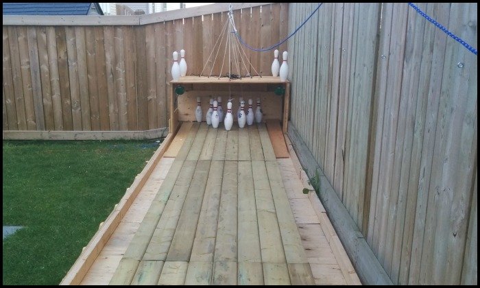 Backyard Bowling Alley