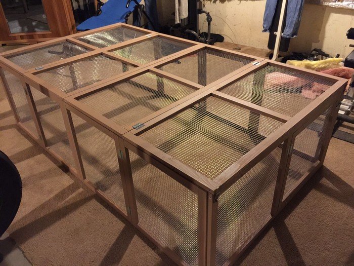 Collapsible Chicken Run