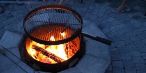 Fire Pit with Cooking Grill