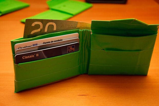 Duct Tape Wallet