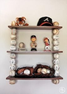 Crafting Your Cute Baseball Shelf in 3 Easy Steps