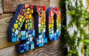 DIY Mosaic House Numbers - 10 Simple Materials to Make Stunning Designs!