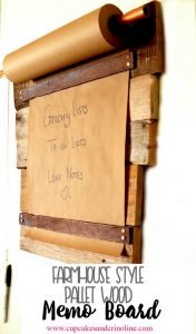 Creative DIY Craft Paper Memo Board
