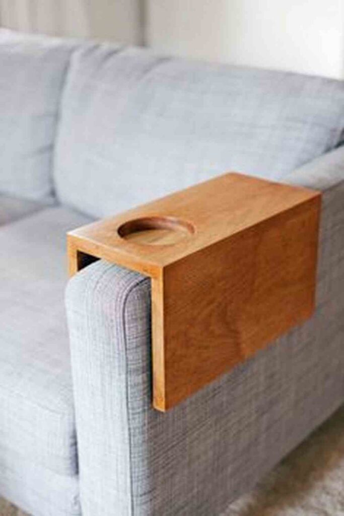 DIY Sofa Arm Table: Convenient Table Top in 9 Steps – Your Projects@OBN