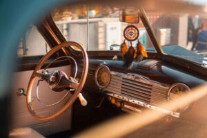 A classic Chevrolet after restoration