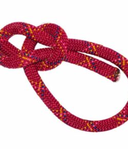 An image of a classic bowline knot.