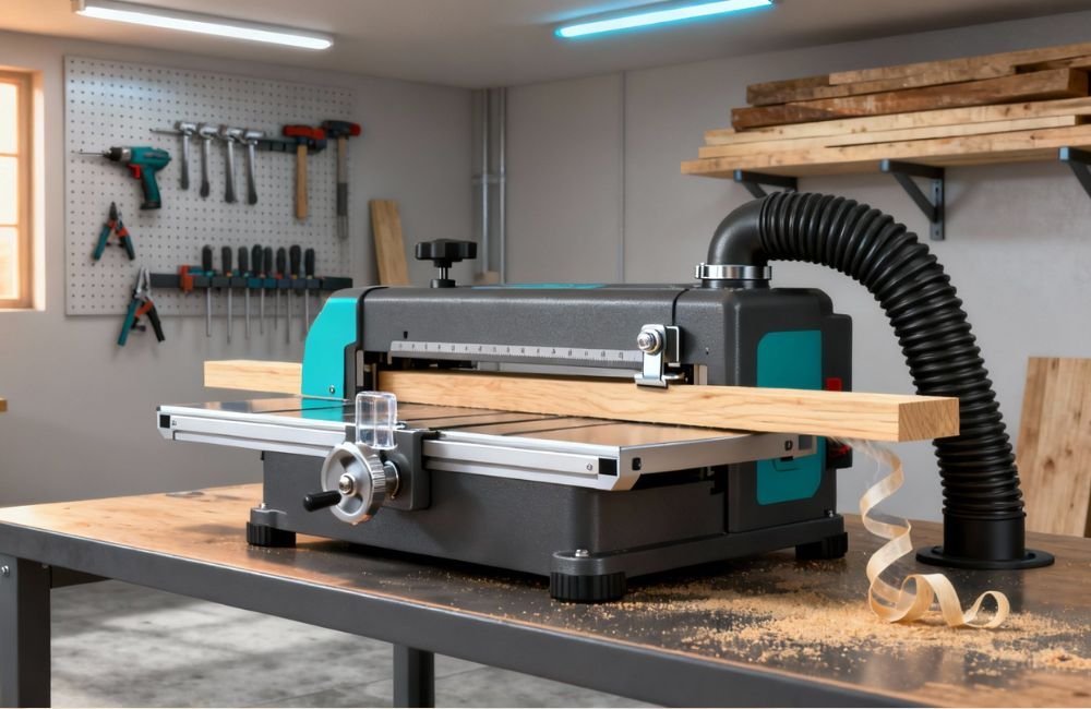 An image of a benchtop planer for an article about the best benchtop planer for Black Friday 2025