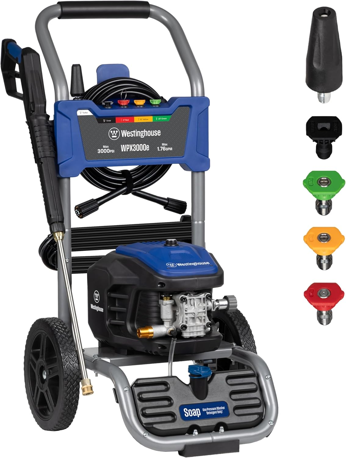 An image of the Westinghouse WPX3000e Electric Pressure Washer .