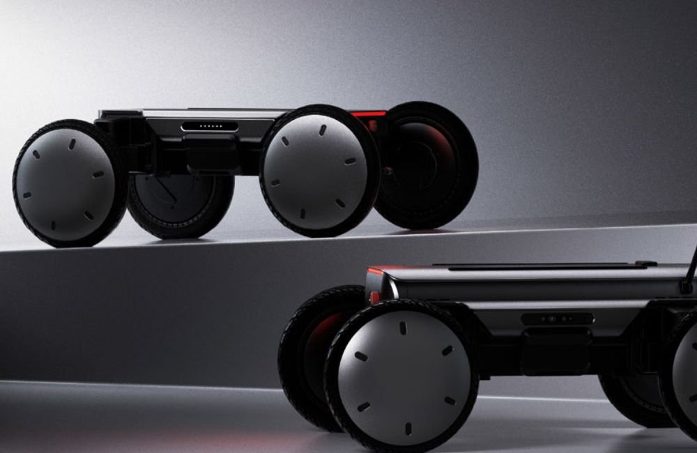 An image of the Hyundai’s MobED Platform Robot.