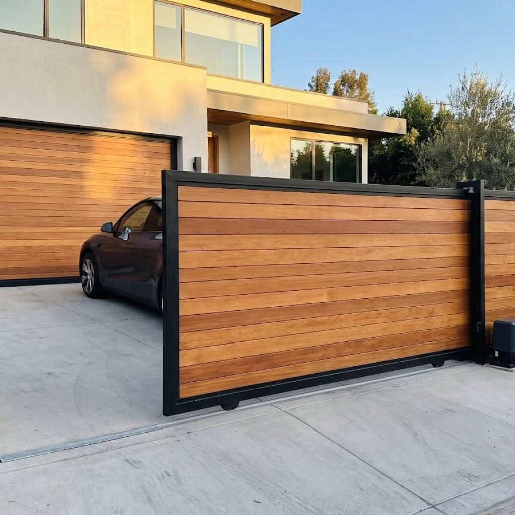 Installing a rolling gate