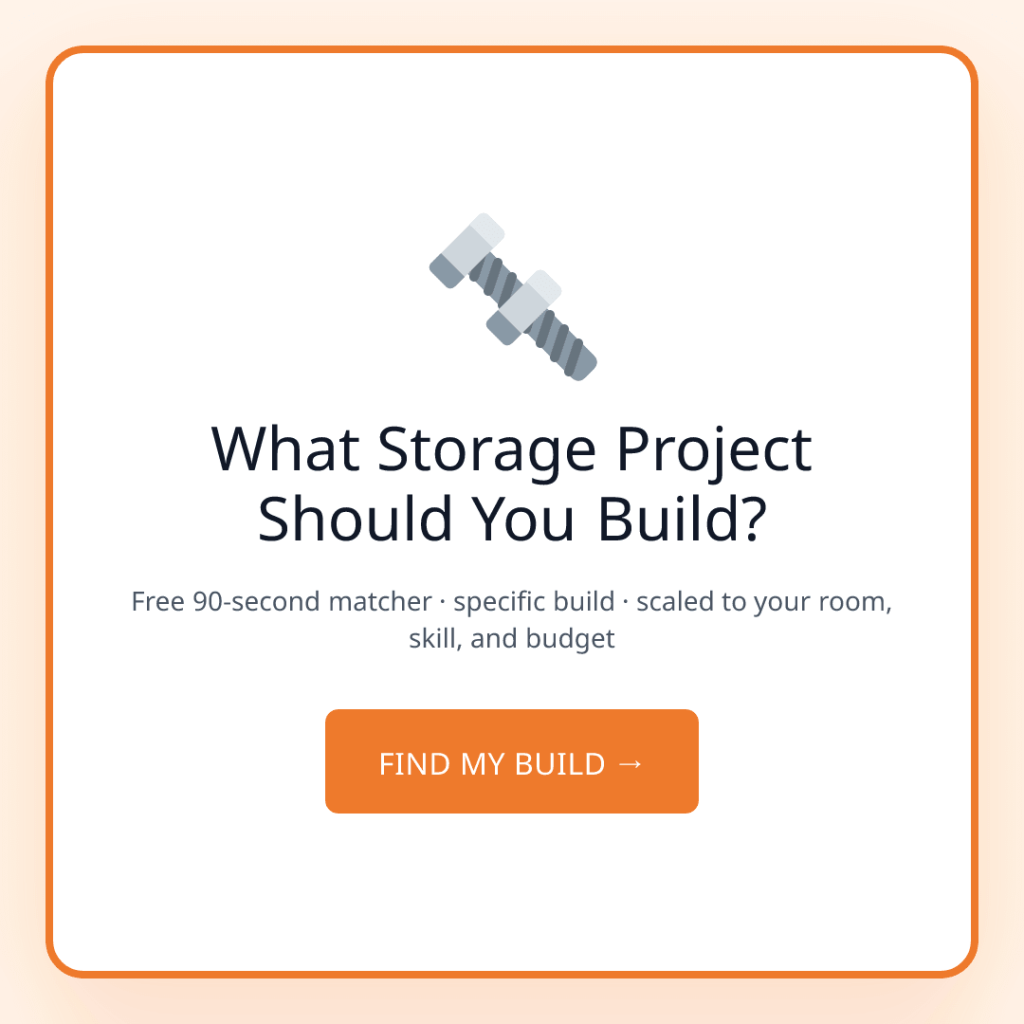 Storage Solutions Worth Building Yourself (Instead of Buying)