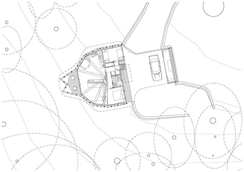 The Trunk House - Site Plan