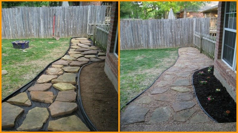 DIY Flagstone Pathway - The Owner-Builder Network