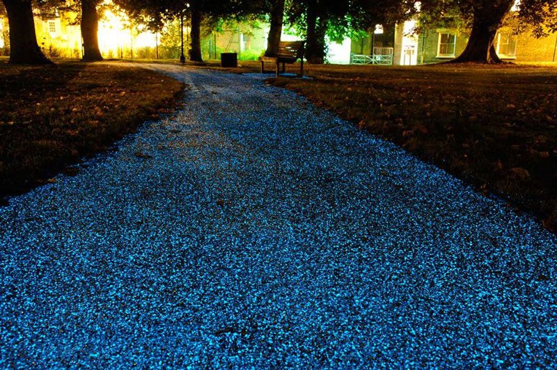 Glow-in-the-Dark Paths And Driveways - Smart Home Energy