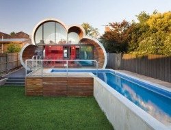 Cloud House - Backyard