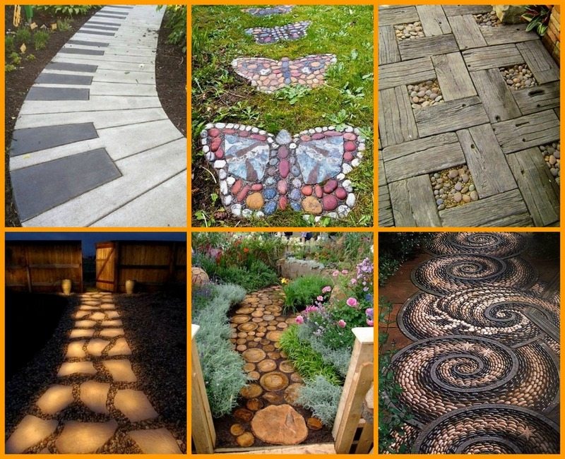 Whether it's the way to the front door or the entry to a garden room, paths come in a myriad of styles. Here are some ideas for you to use or adapt according to your needs…