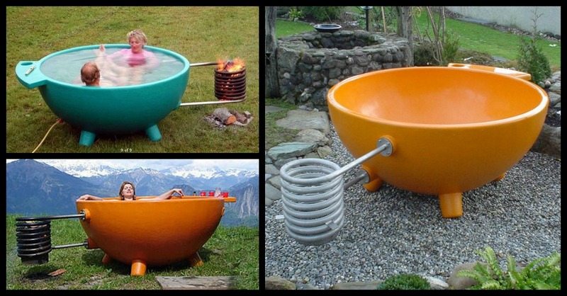 Hot tub anyone? Could you use one of these in your backyard?