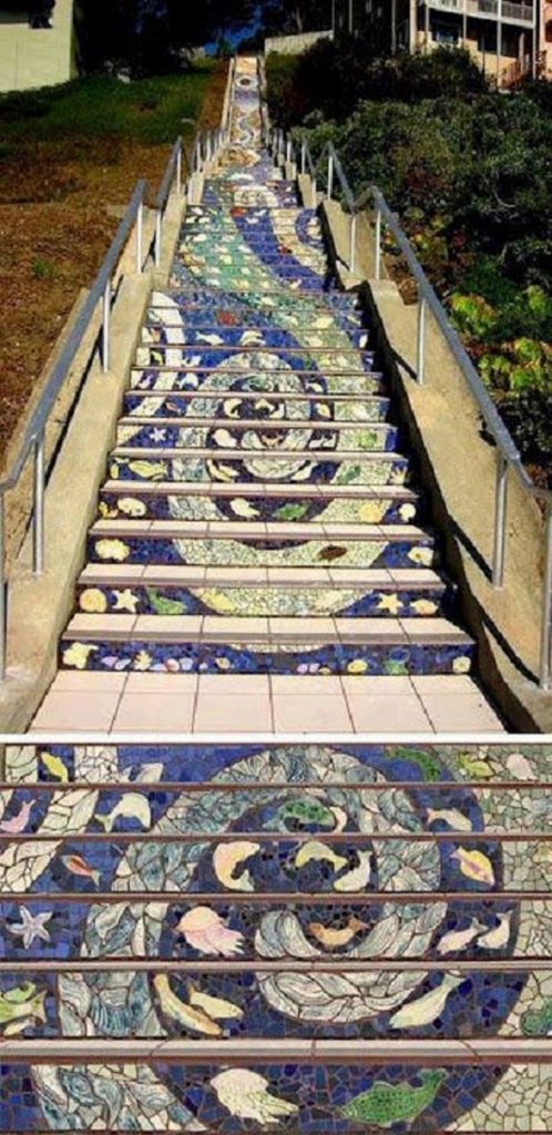 Tiled Steps Project - San Francisco