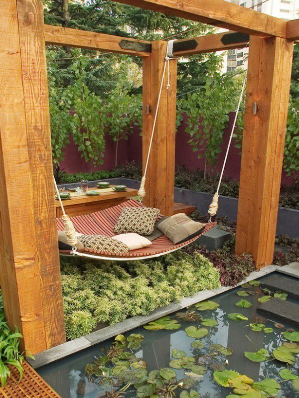 A tiny courtyard turned into paradise! What do you think? Could this enhance your lifestyle?
